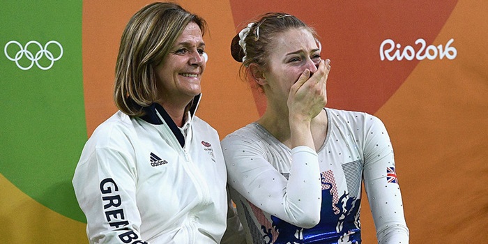 Athlete and coach